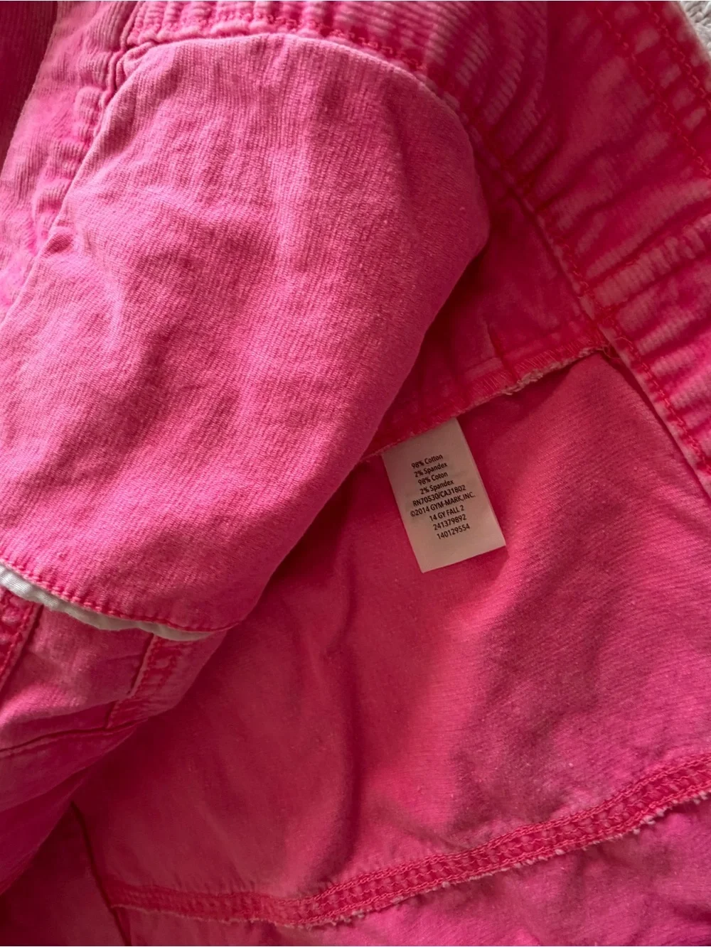 Gymboree Kids L pink jacket